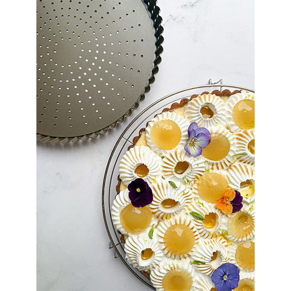 Tourtière perforée 26 cm Gobel - Mathon - 2