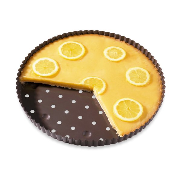 Tourtière perforée acier revêtu antiadhérent 30 cm Mathon - Mathon - 3