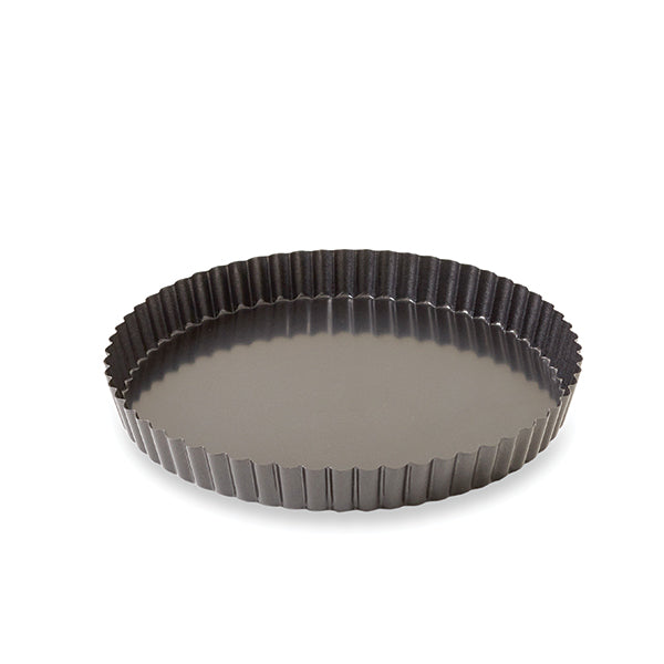 Moule à tarte acier revêtu antiadhérent bords cannelés 24,5 cm Mathon - Mathon - 2