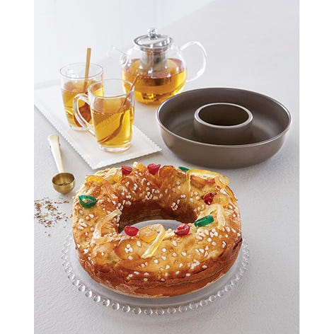 Moule à savarin ou couronne acier revêtu antiadhérent 24 cm Mathon - Mathon - 2