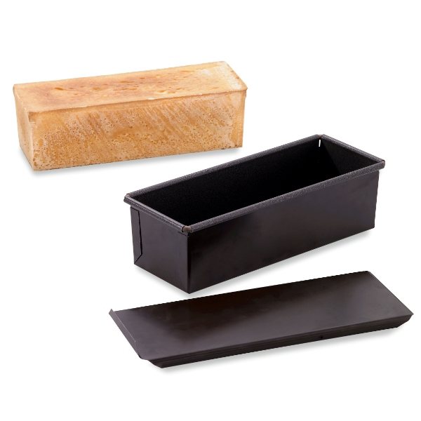 Moule pain de mie avec couvercle 25,5 x 9 x 7 cm Gobel - Mathon - 1
