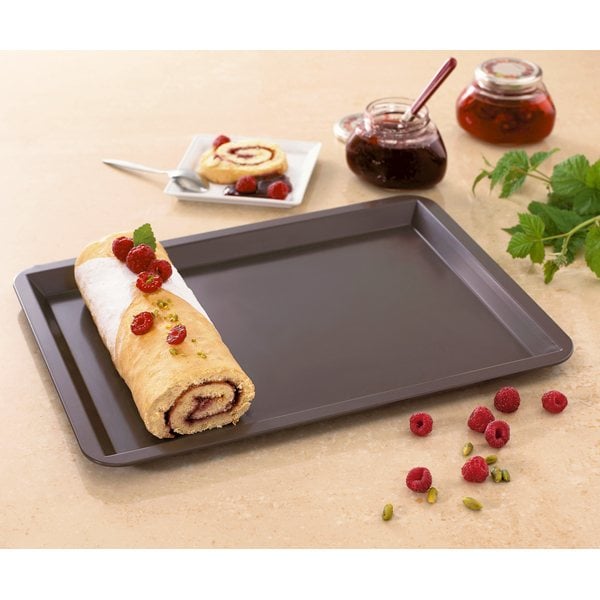 Plaque à pâtisserie acier revêtu antiadhérent 40 cm Mathon - Mathon - 1