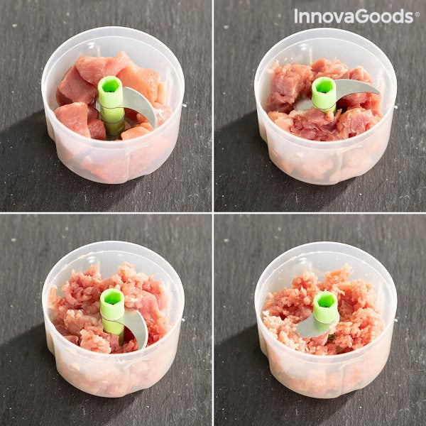 Mini Hachoir Rechargeable Et Portable Echoppie Innovagoods Innovagoods - Mathon - 6