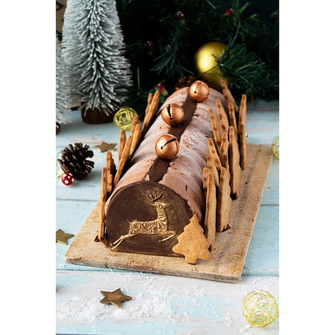 Moule à bûche cannelé extensible 25 à 35 cm Patisse - Mathon - 2
