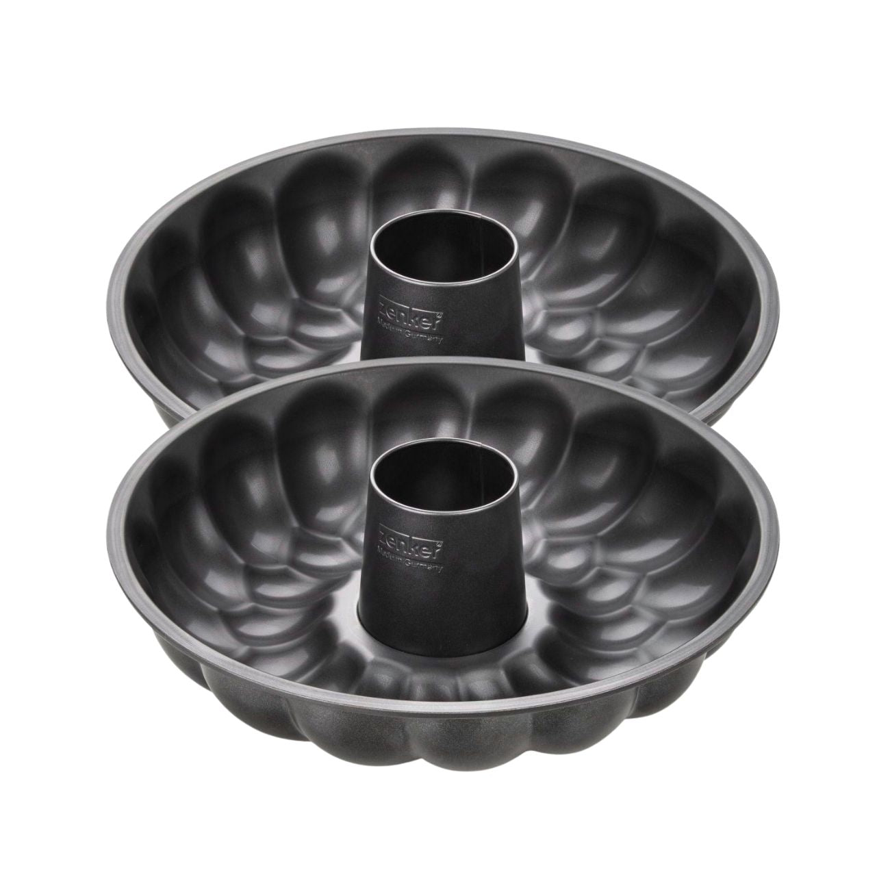 Ensemble de 2 Moules à pain avec cheminée 32 cm Zenker Black Metallic Zenker - Mathon - 1