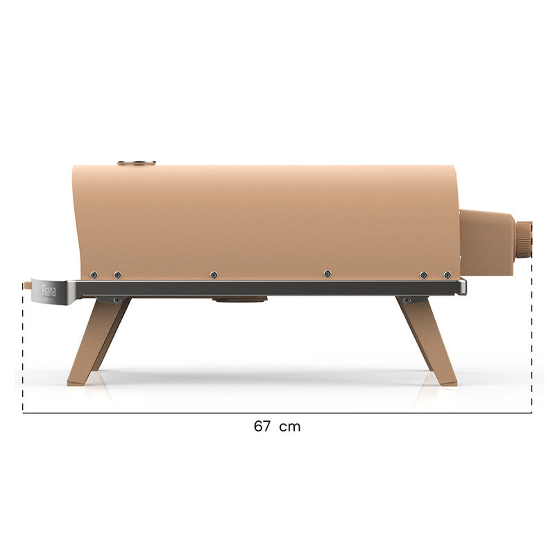 Four à Pizza PIANA à gaz Sable Ziipa - Mathon - 10