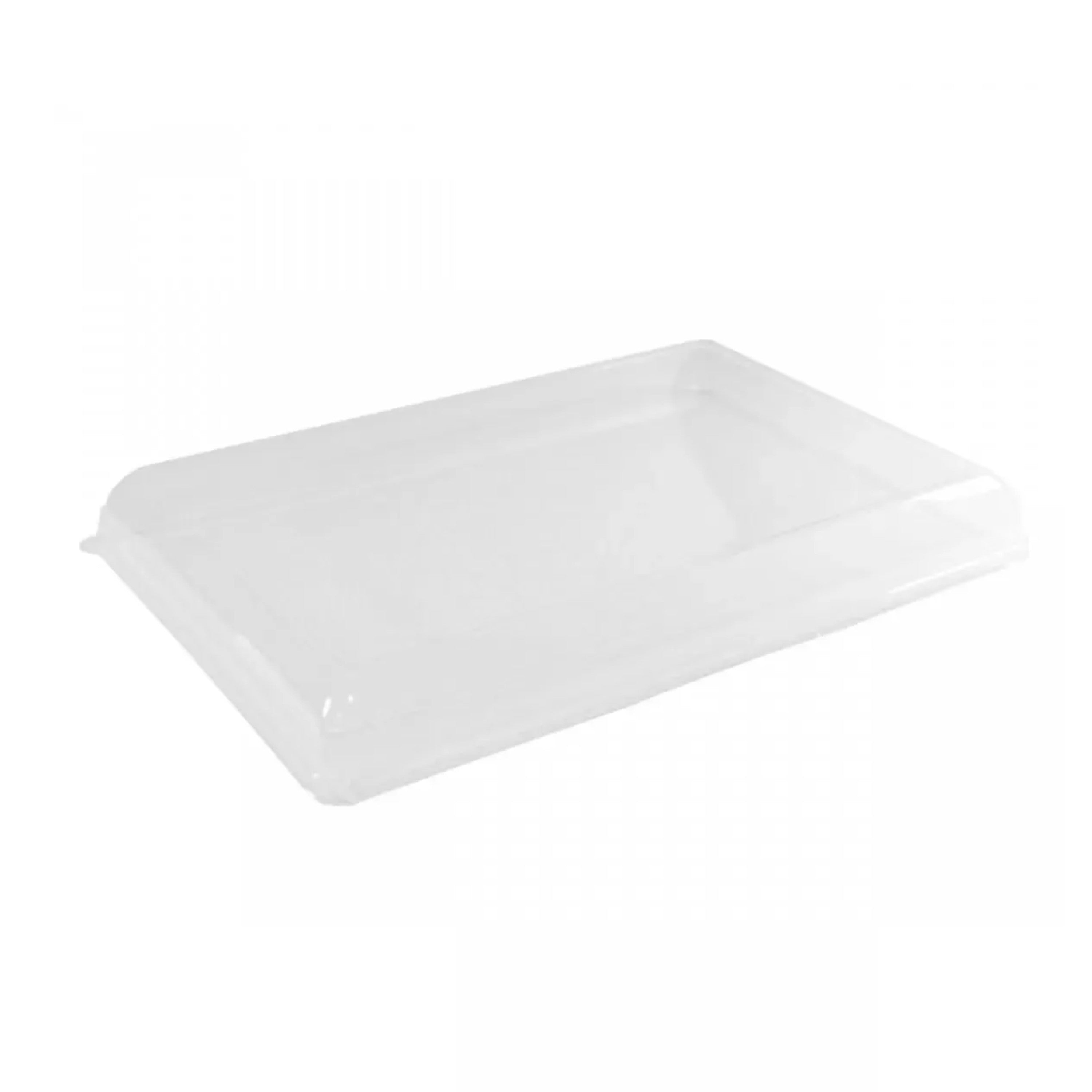 50Pcs - Couvercle dôme transparent en plastique PET 194x141x7mm FirstPack - Mathon