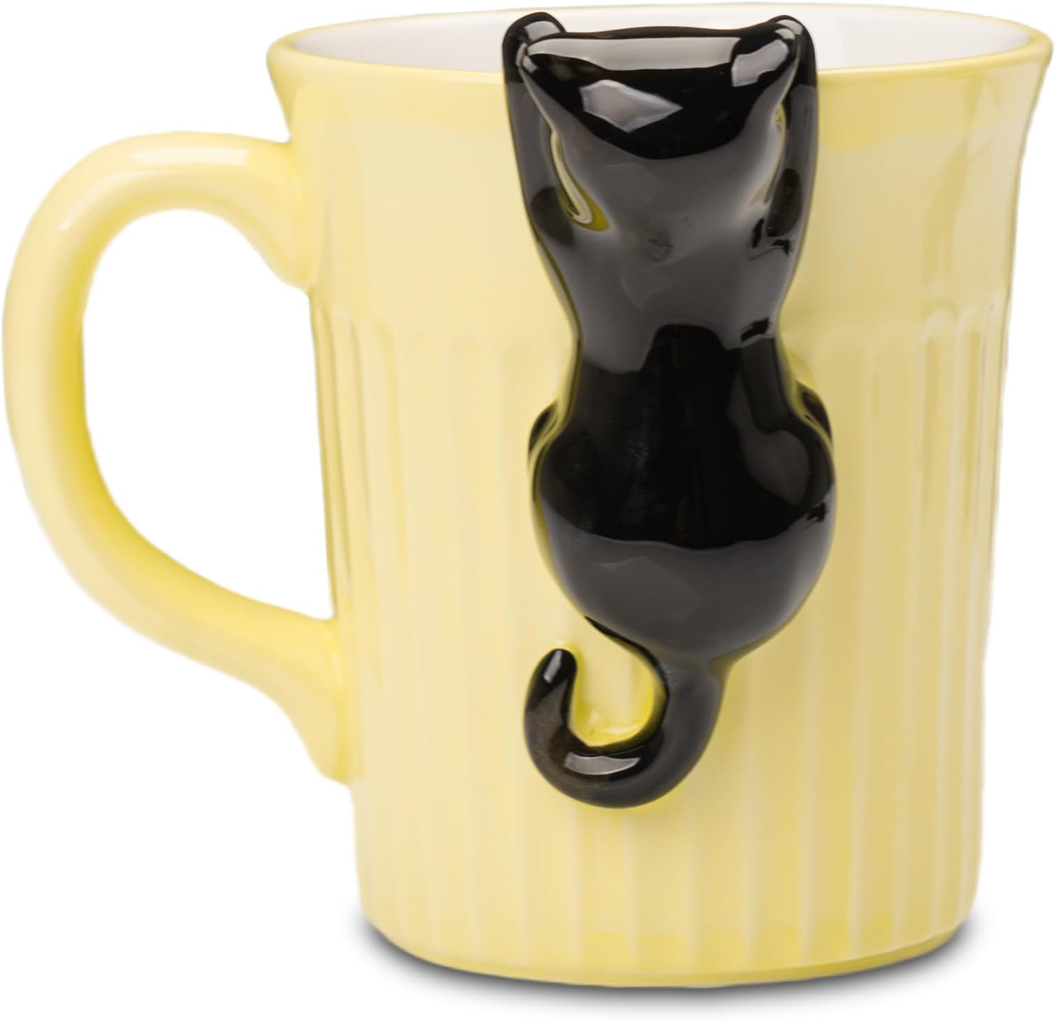 Tasse chat mignon Peeping Cat en céramique 350 ml Vendos85 - Mathon