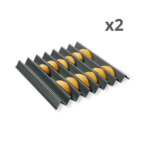 Lot de deux plaques dents de loups 30 cm Mathon - Mathon - 1