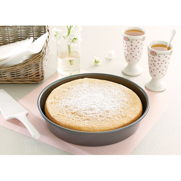 Lot 2 moules à manqué rond et carré acier revêtement antiadhérent 23 cm Mathon - Mathon - 4