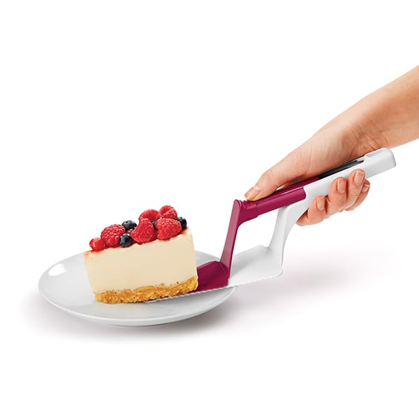 Lot moule à tarte revêtu 24,5 cm et pelle à tarte avec poussoir - Mathon - 3