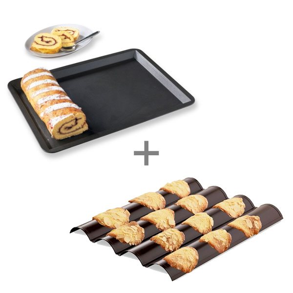 Lot Plaque à tuile + pâtisserie Mathon - Mathon