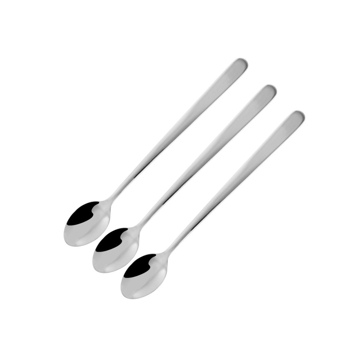 Lot de 3 cuillères à café long manche 20 cm  Petit Déjeuner Fackelmann - Mathon - 1