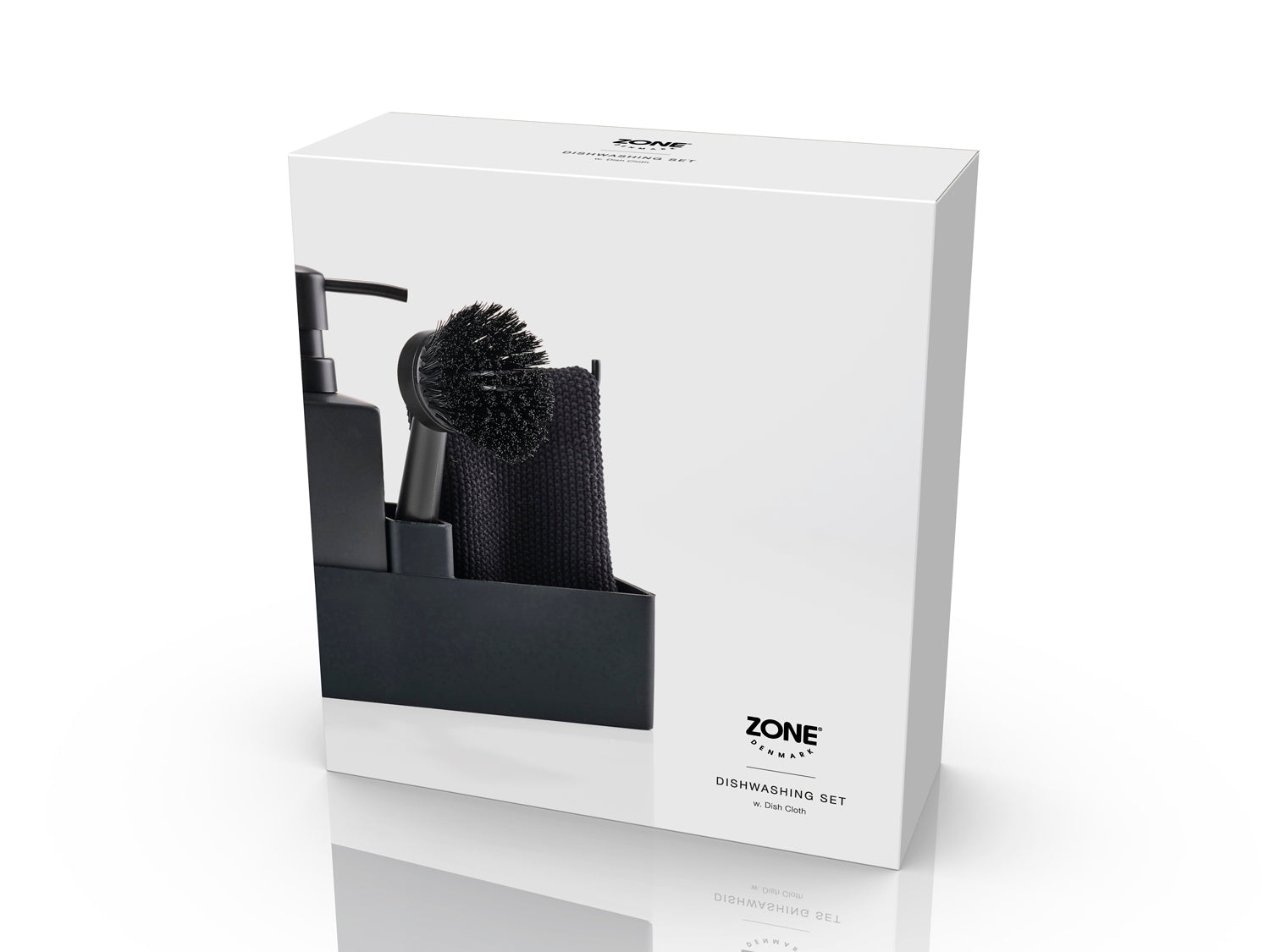 Set de vaisselle 4 pièces en silicone et céramique Noir Zone Denmark - Mathon - 2