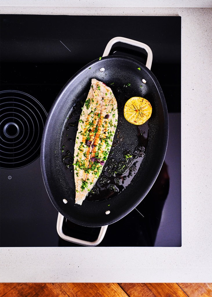 Poêle à Poissons en aluminium recyclé anti-adhésive, Ecodura, 36x25 cm Cosy & Trendy - Mathon - 2