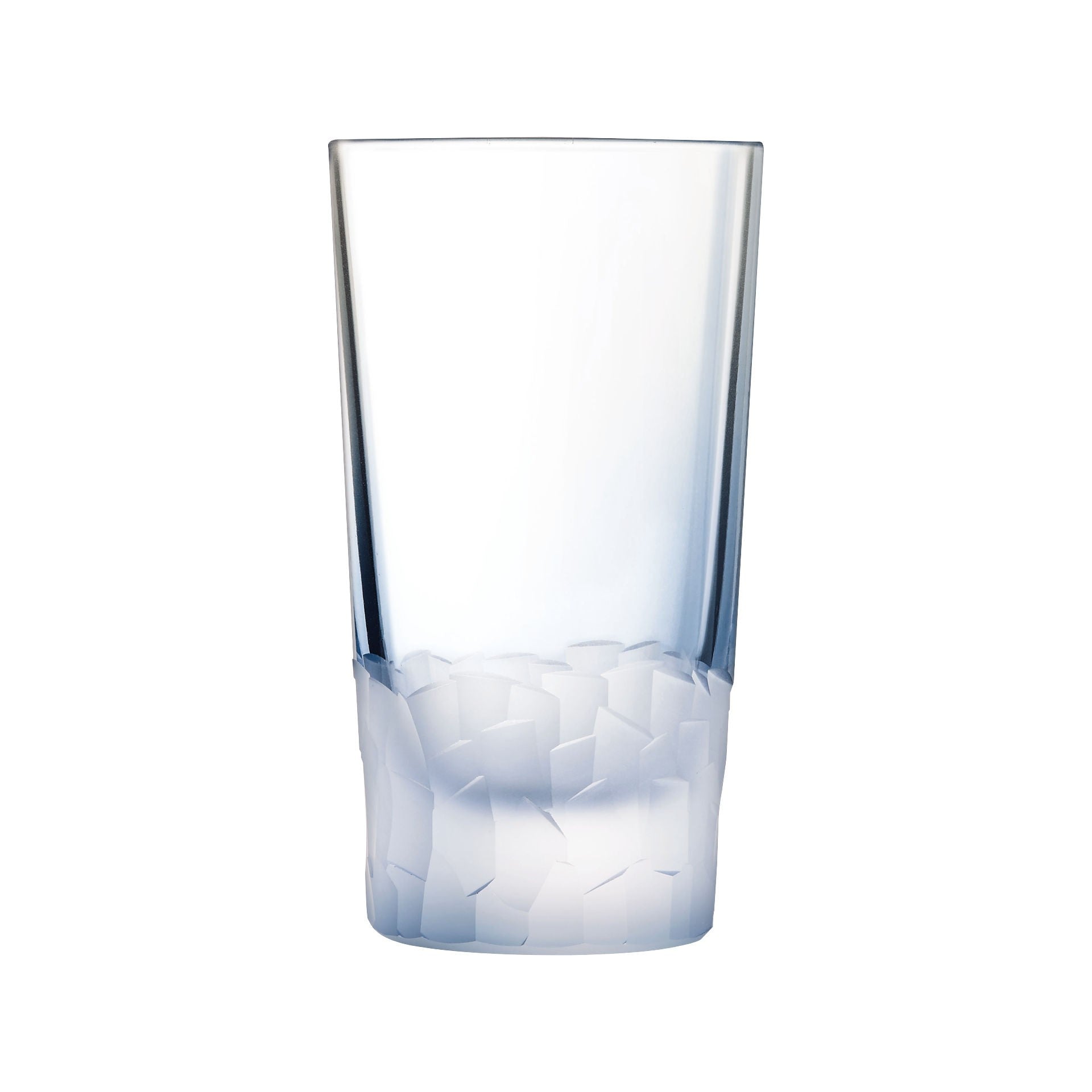 6 verres forme haute 33cl Intuition Colors Blue Cristal d