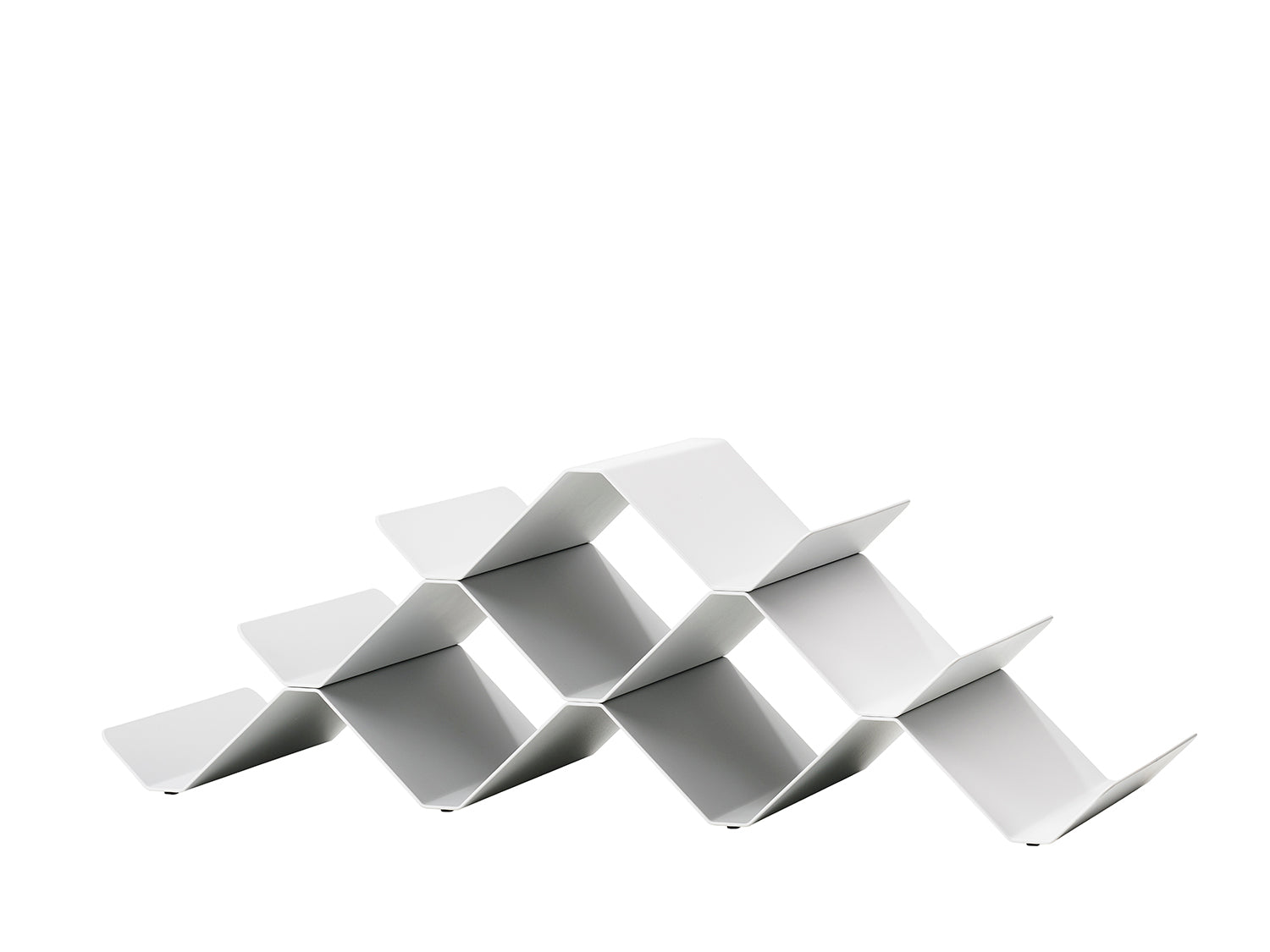 Casier à vin ROCKS en acier thermolaqué Gris chaud Zone Denmark - Mathon - 1