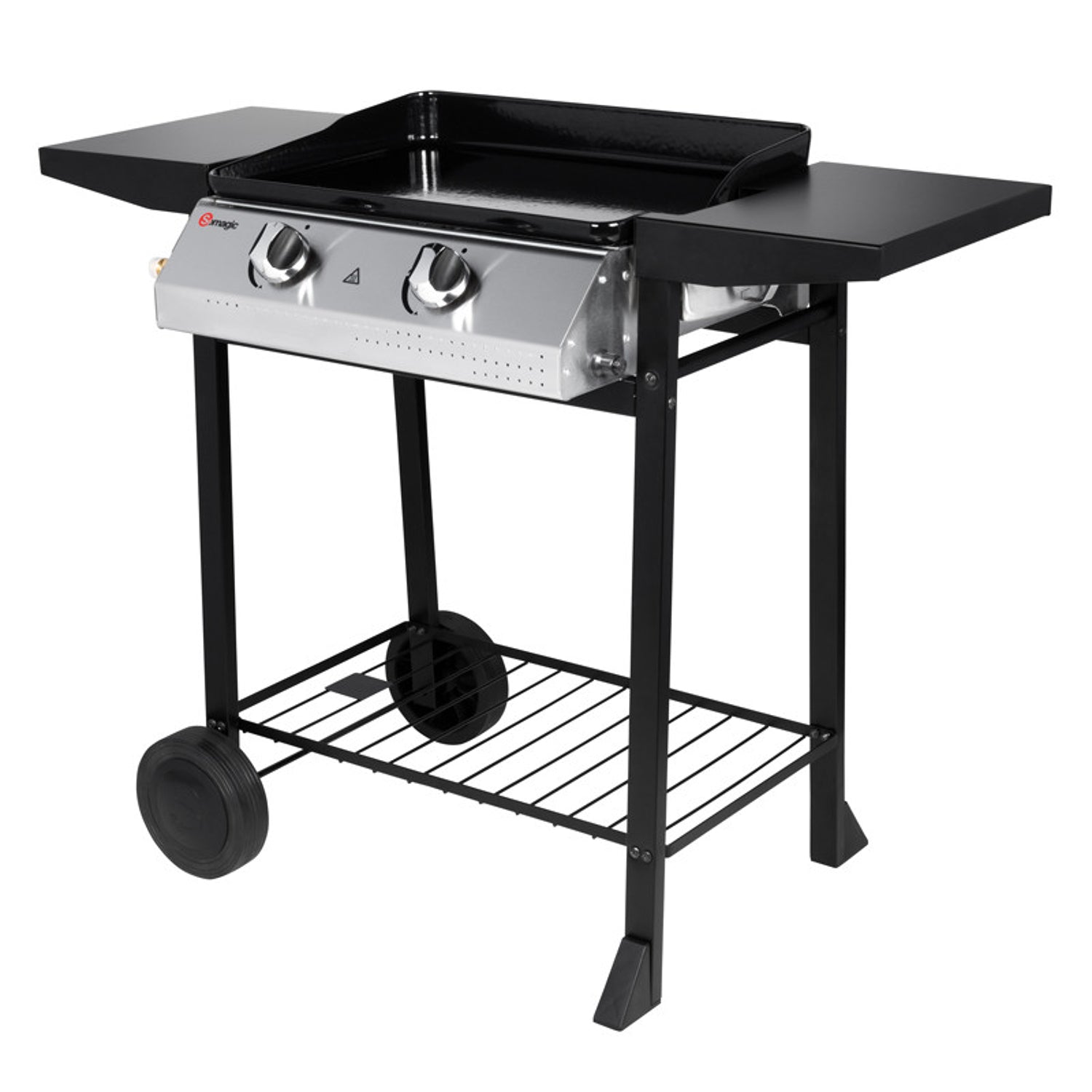 Plancha à gaz 2 feux 5,3kW PAMPLUNA Somagic - Mathon - 3