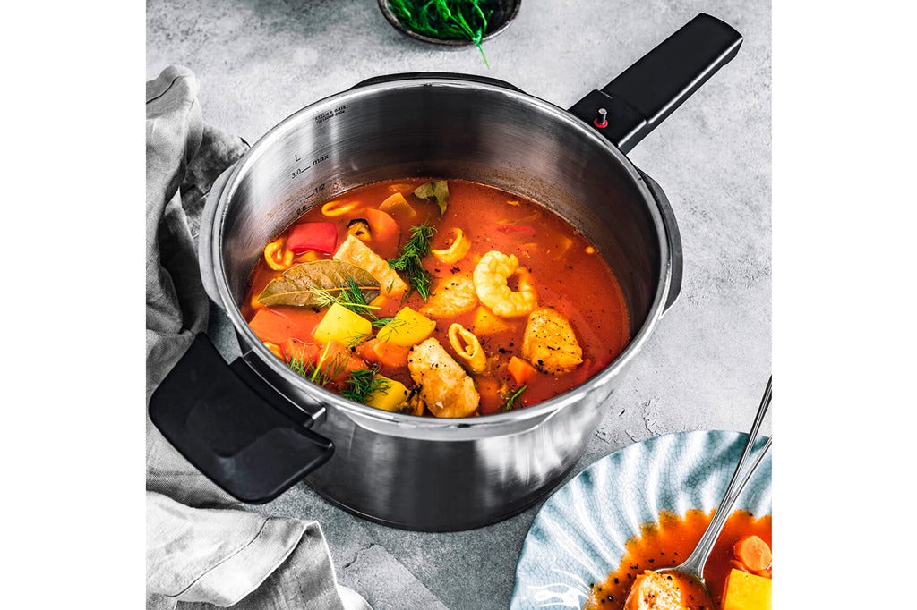 Autocuiseur en acier inoxydable, Vitaquick Premium, 8 L-compatible tous feux Fissler - Mathon - 2