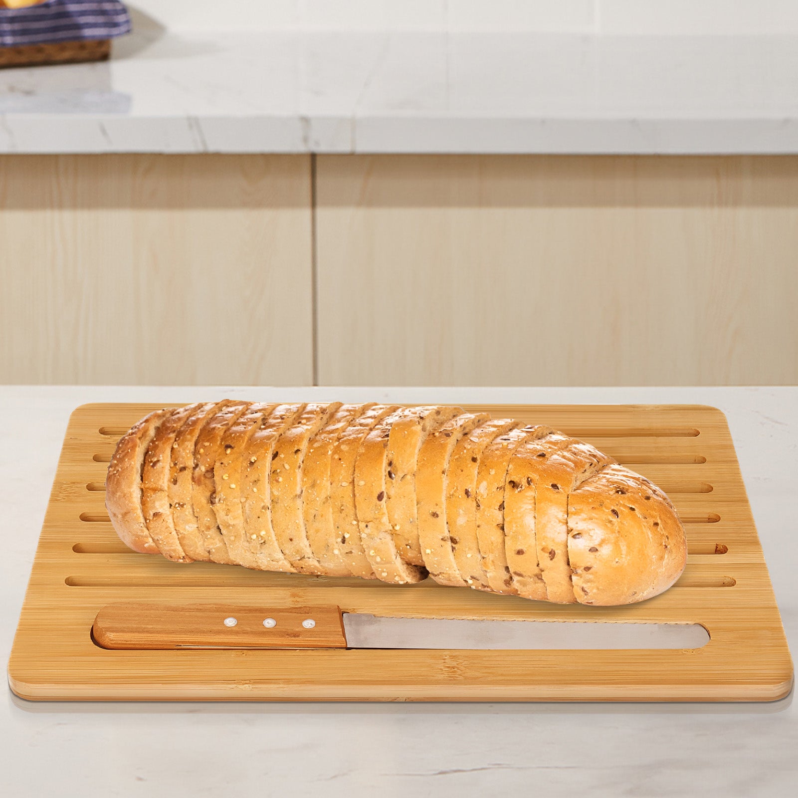 Planche à Pain avec Couteau Cheffinger - Mathon - 2