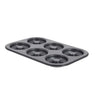 Plaque 6 mini savarins acier De Buyer - Mathon - 1