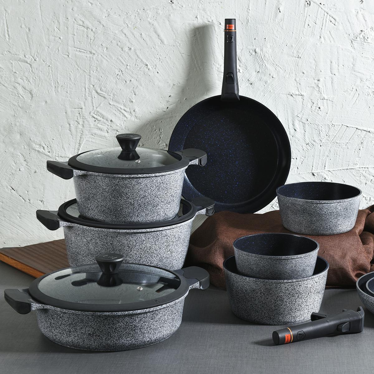 Sautoir noir 32cm - "Charbon" Laguiole Cuisson - Mathon - 3