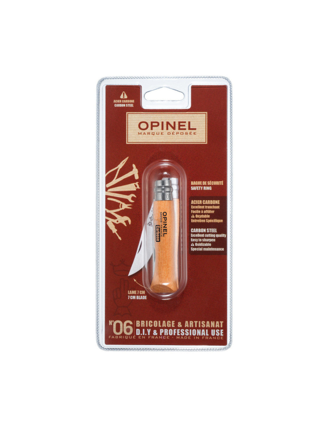 Opinel Blister N°9 Carbone OPINEL - Mathon