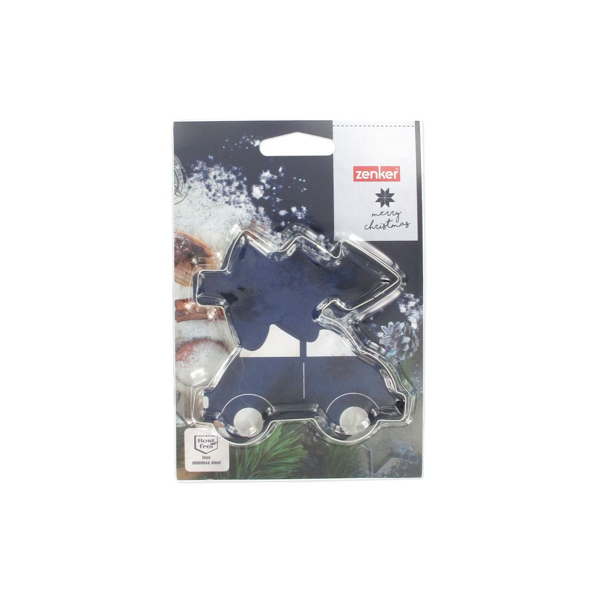 Emporte-pièce de Noël en forme de sapin couché sur une voiture Zenker Emporte-pièces Zenker - Mathon - 5