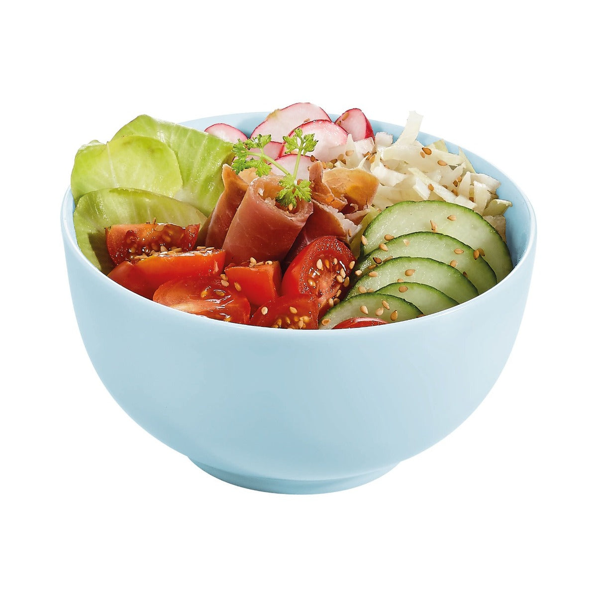 4 bols 75cl Diwali Paradise Blue Luminarc - Mathon - 2