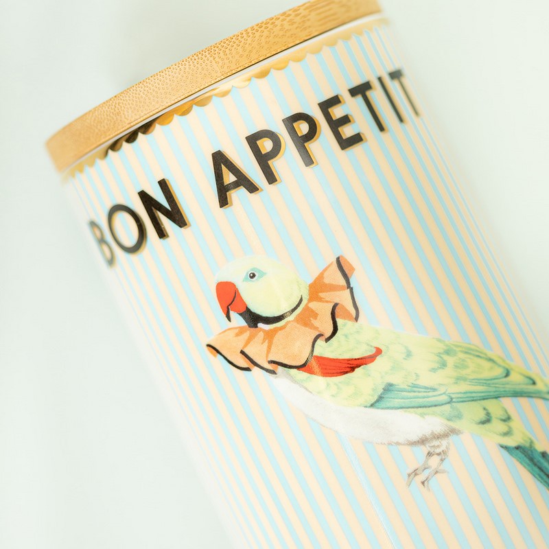 Pot hermétique - L - Perroquet Yvonne Ellen - Mathon - 2