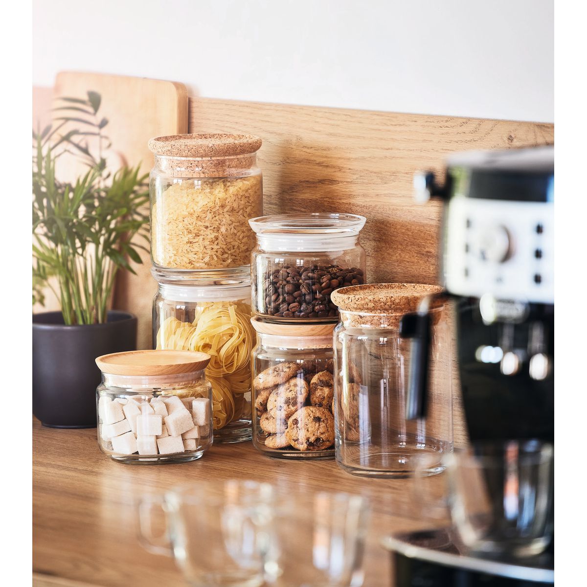 Pot 100 cl Pure Jar Glass Luminarc - Mathon - 5