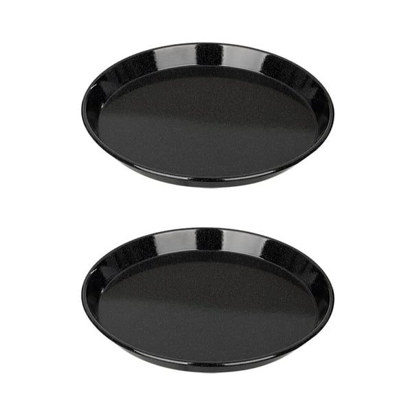 Lot de 2 tourtières émaillée 32 cm - Mathon