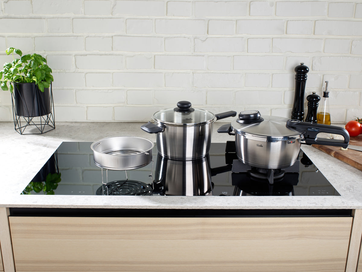 Autocuiseur avec panier en acier inoxydable, Vitavit Premium, 6 L-compatible tous feux Fissler - Mathon - 3