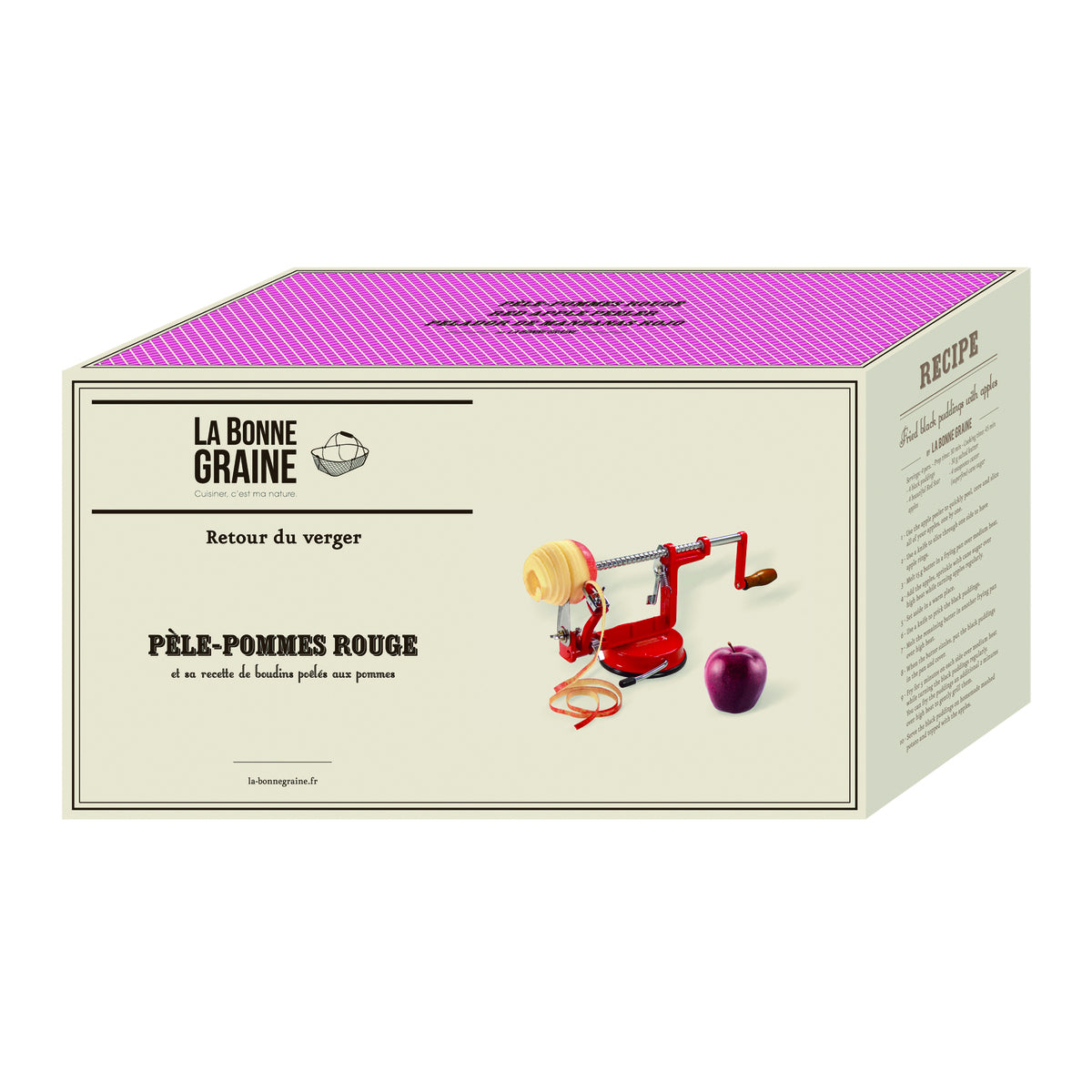 Pèle-pommes à ventouse - 1er prix La Bonne Graine - Mathon - 2