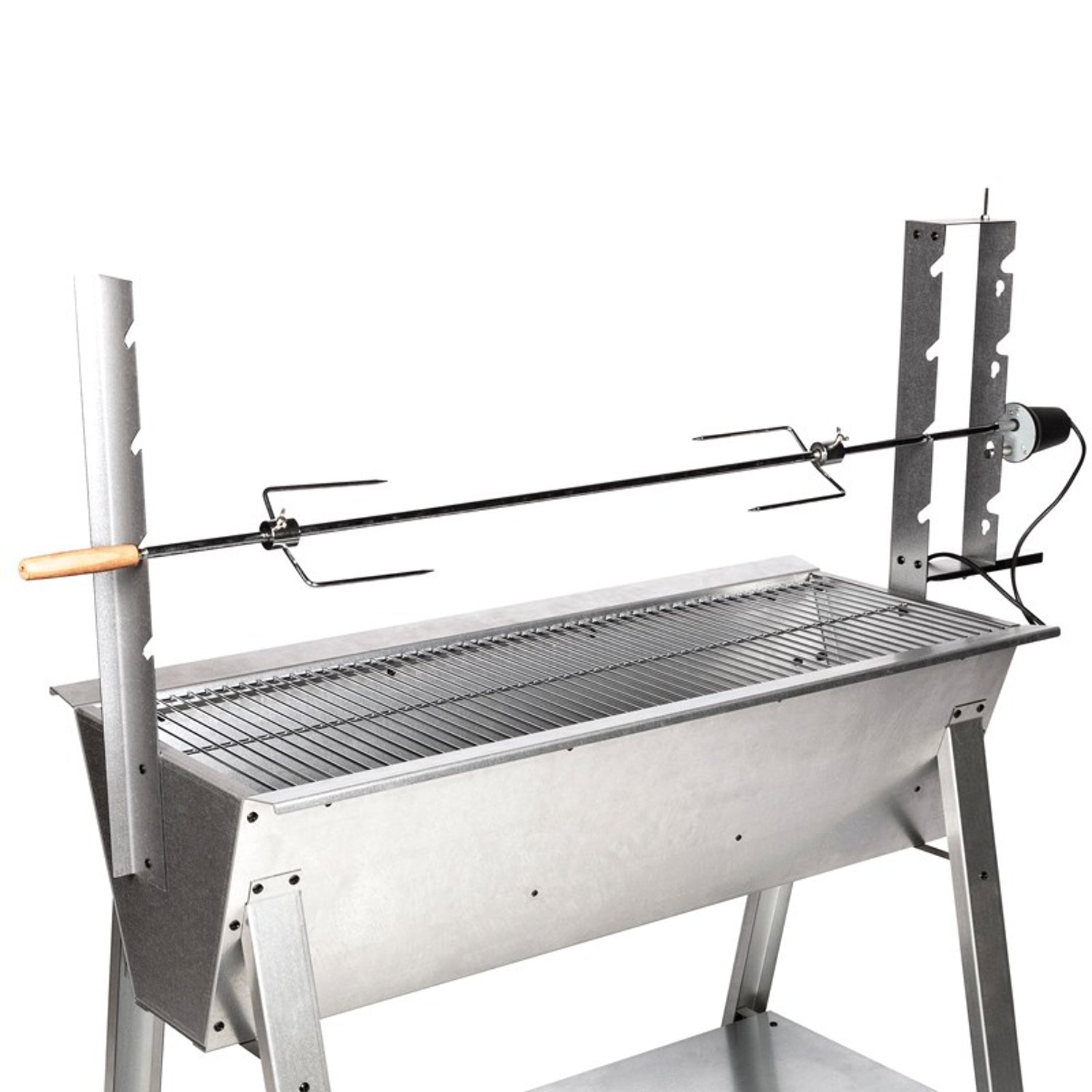 Rôtissoire à bois et à charbon TITAN Somagic - Mathon - 4