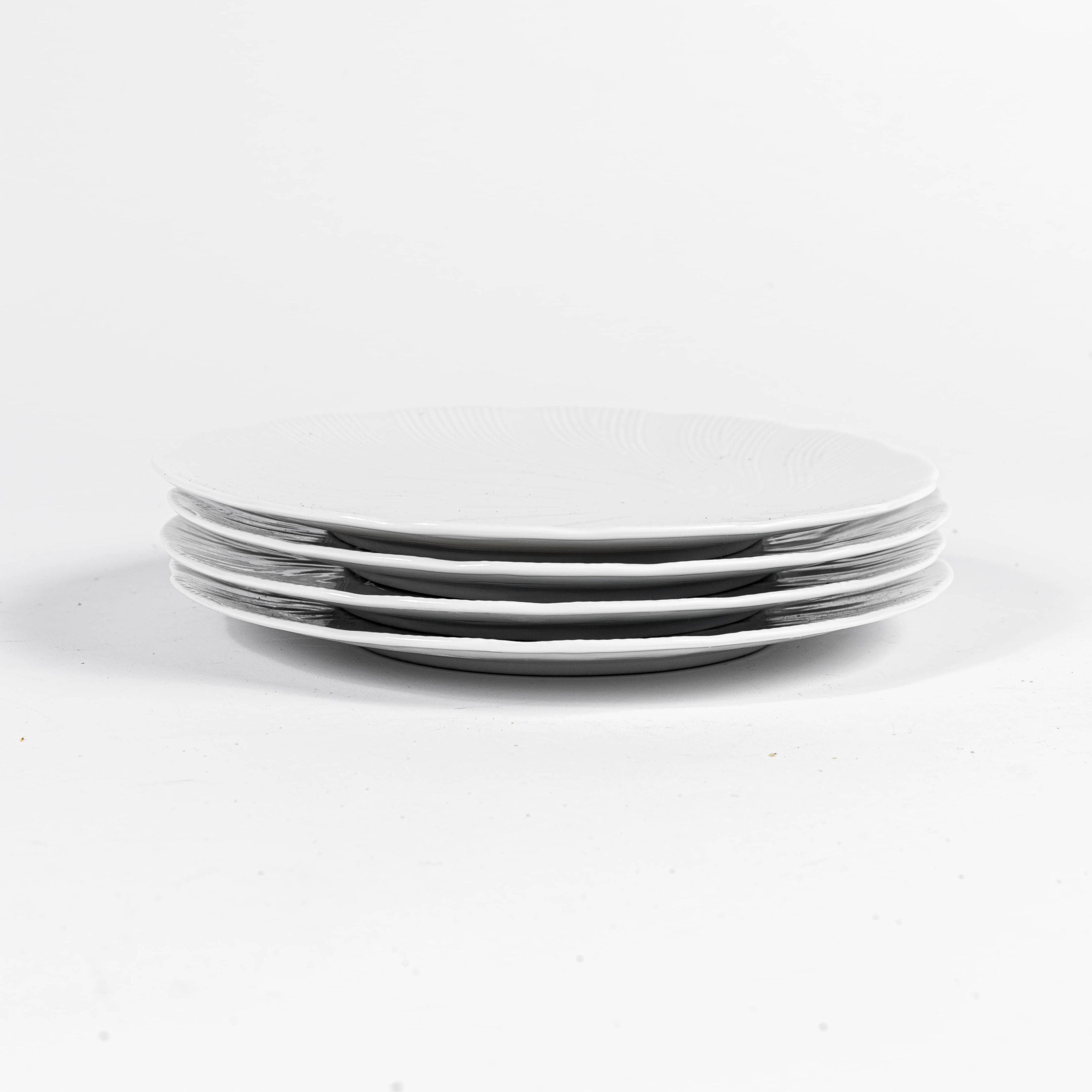 Assiette à dessert TAHITI blanche (19cm) OGRE La Fabrique - Mathon - 3