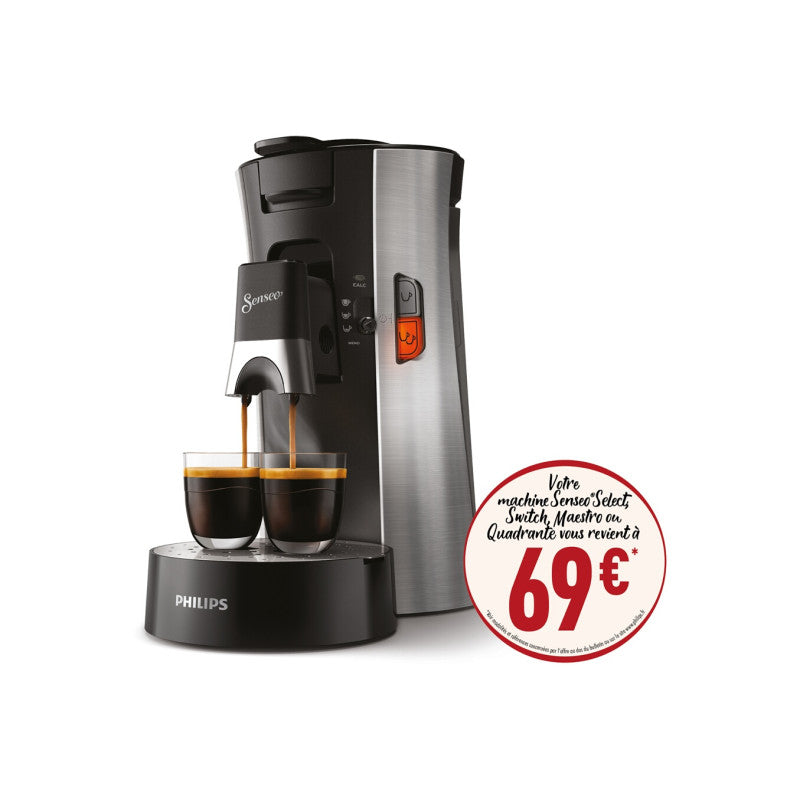 Cafetière à Dosette Ou Capsule   Csa250 11 Gris Anthracite Philips - Mathon - 1