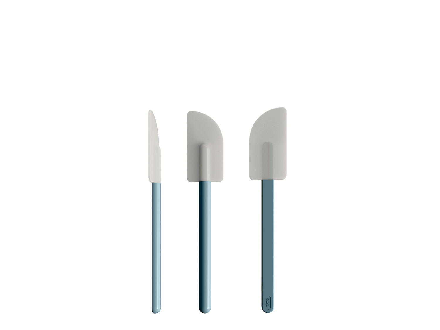 Spatule CLASSIC en plastique et silicone Bleu pastel Rosti - Mathon - 2
