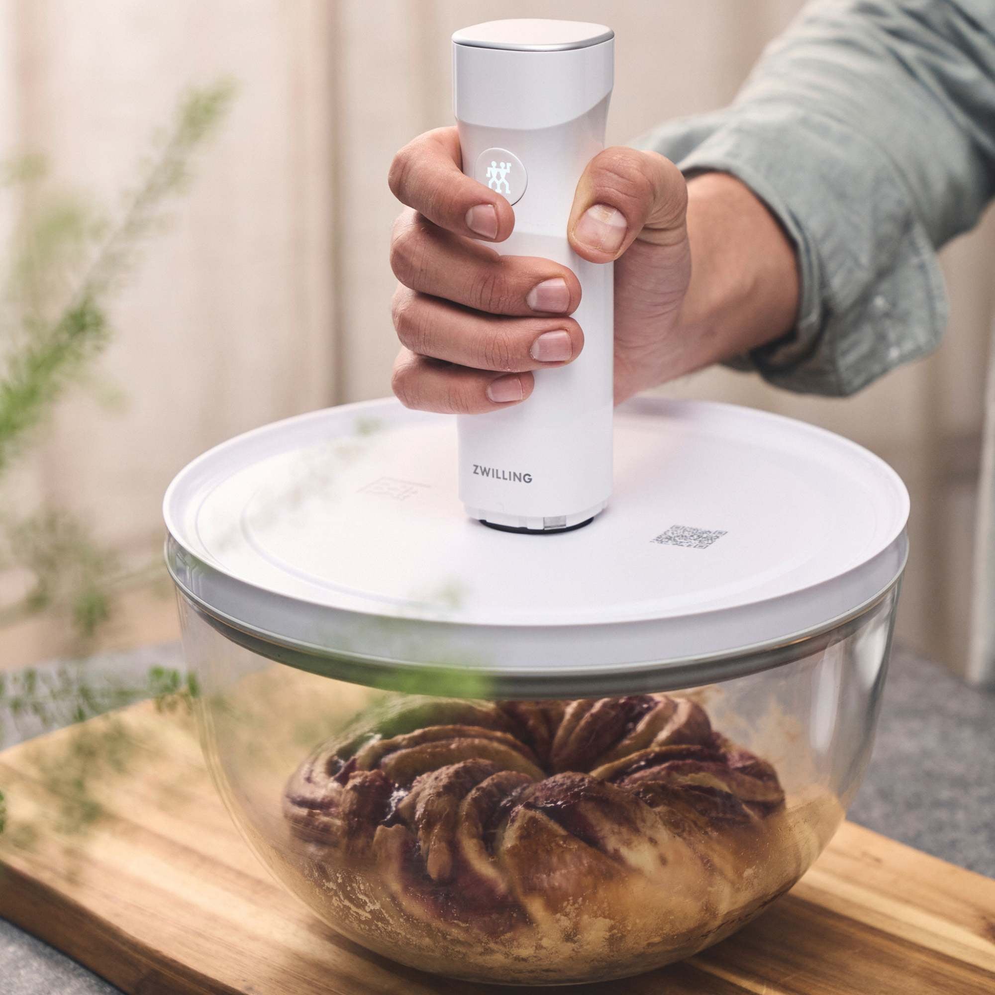 Couvercle de bol sous vide L / 24 cm, Blanc Zwilling - Mathon - 4