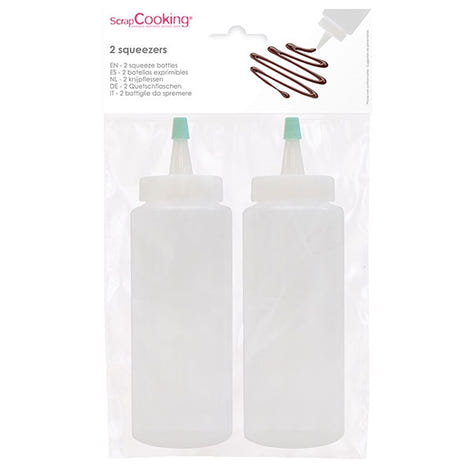 2 flacons verseurs souples Scrapcooking - Mathon - 2