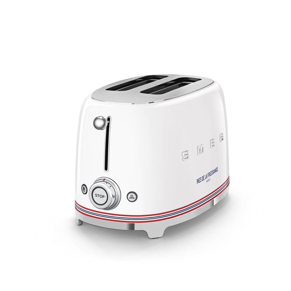 Grille pain 2 tranches blanc Smeg - Mathon - 2