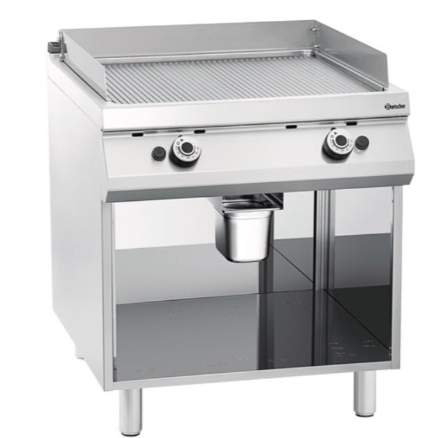 Plaque grill gaz, rainurée - P 900 mm - Bartscher - Mathon - 2