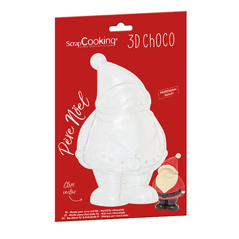 Moule 3D chocolat Père Noël Scrapcooking - Mathon - 1