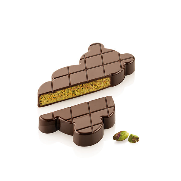 Moule à chocolat 3 tablettes ourson en tritan Bruno Silikomart - Mathon - 3