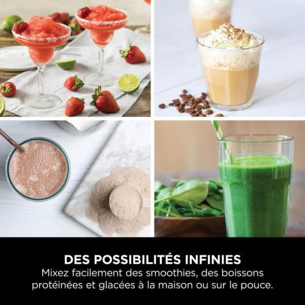 Blender  Portable Ninja Blast - Bc151eupr - Bol 530 Ml - Autonomie 2h Ninja - Mathon - 6