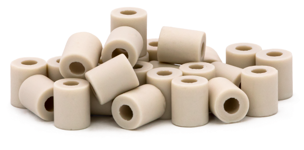 Sachets de 15 Perles de Céramique Grises FruitsTropicaux - Mathon