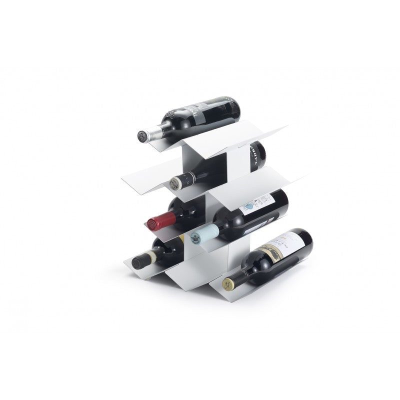 Porte-bouteilles de table << in vino veritas >>, 10 bouteilles Don Hierro - Mathon - 1