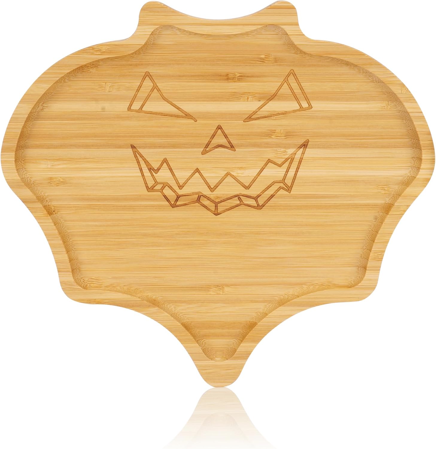 Plateau Halloween en Bambou Gravé – 25 x 22 cm Vendos85 - Mathon