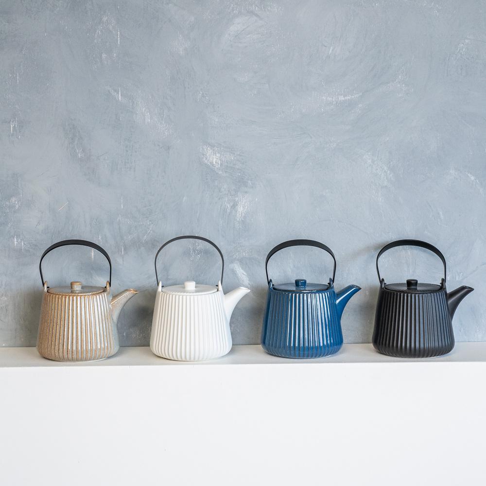 Théière Tiao 1L bleu avec filtre Table passion - Mathon - 4