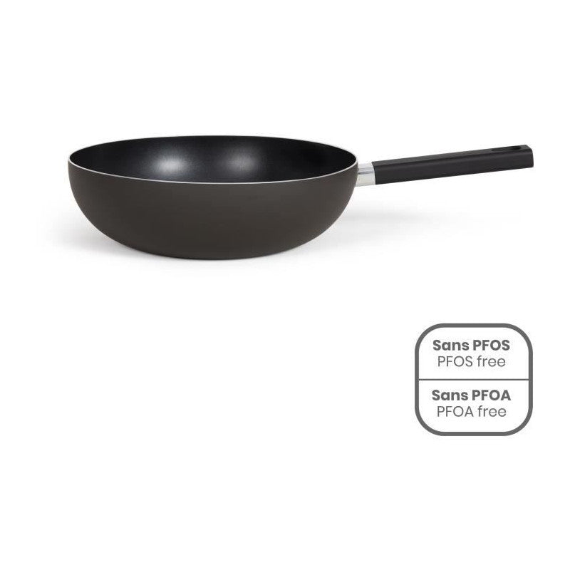 Premier Chef - Wok 32 Cm - Livoo - Mep156n - Antiadhésif Sans Pfoa Ni Pfos - Manche Silicone - Tous Feux Dont Induction Livoo - Mathon - 1